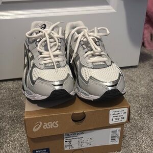 ASICS Kids Gel-NYC 2055 Gray Sneakers